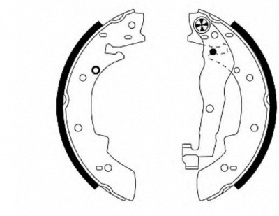 HELLA PAGID 8db355001991 -  Комплект тормозных колодок